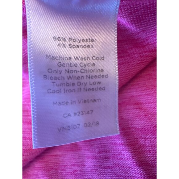 T By Talbots Womens Pink Crisscross Back Maxi Dress Size Small - Picture 4 of 5